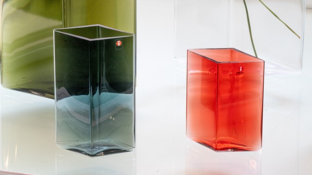 Glass Vases by ALAN POWELL