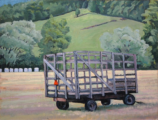 Glen Burnie Hay Wagon, Delhi NY by RK MILLS