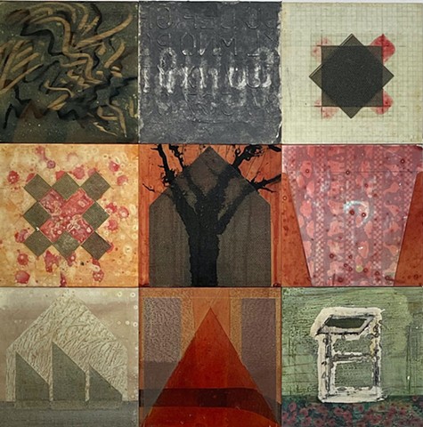 Nine Puzzle Pieces by RK MILLS