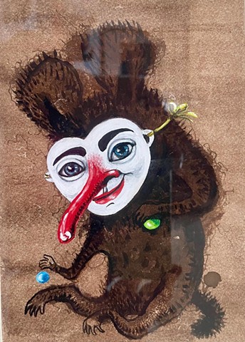 Masked VII  by GERDA van LEEUWEN