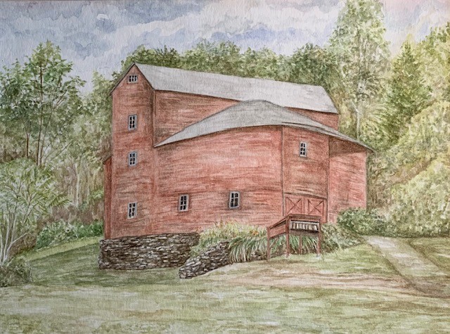 The Round Barn by DEBORAH RUGGERIO
