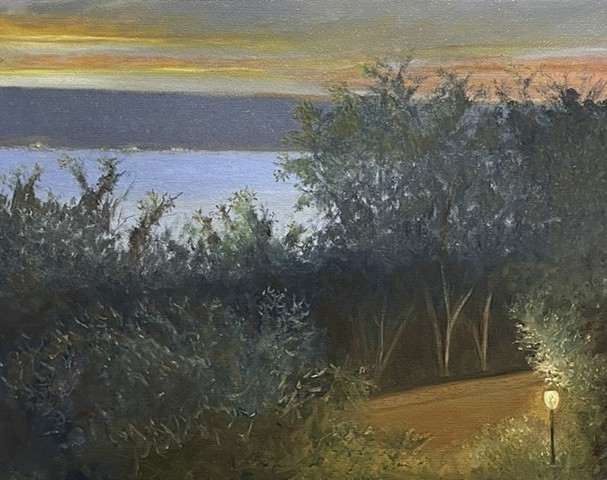 The Path Below Linden Terrace by ROBERT BUCKWALTER