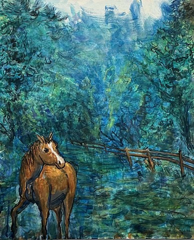 Horse 02  by MICHELLE SEIGEI SPARK