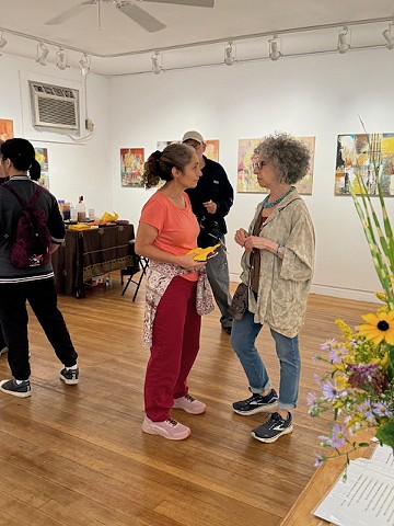 opening reception Photo: Deb Ruggerio