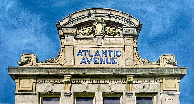 Atlantic Avenue Subway by RON MACKLIN