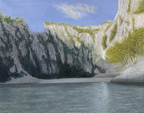 The Calanques of Cassis by ROBERT BUCKWALTER