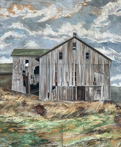 Sunny Brook Farm Standing Alone by DEBORAH RUGGERIO