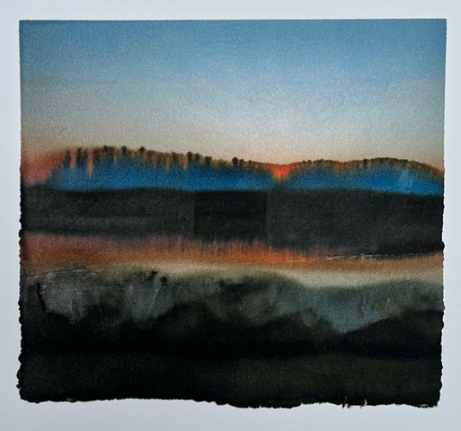 Clermont Sunset by LOUISE KALIN