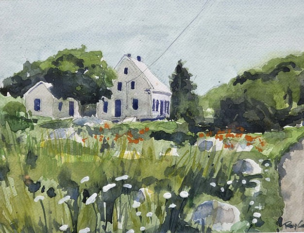 Vernacular House, Monhegan Island by RAY CURRAN