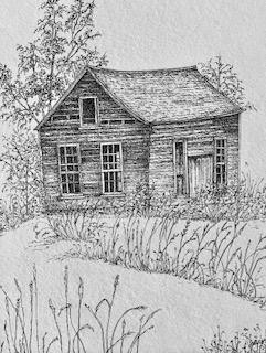 Shed at Moseman's Farm by DEBORAH RUGGERIO