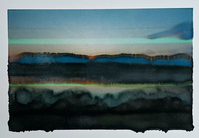 Green Flash by LOUISE KALIN