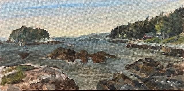 Five Islands, Maine  by MARCIA CLARK