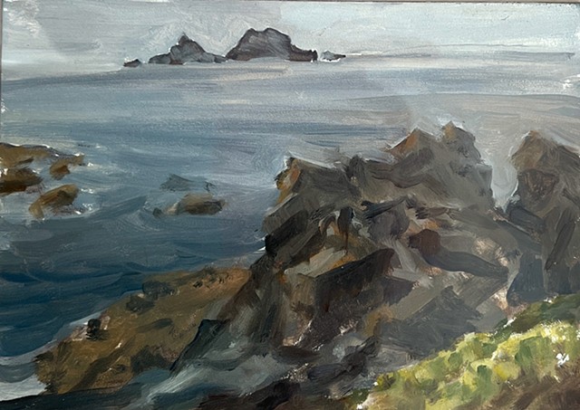 The Brisons, Cornwall  by MARCIA CLARK