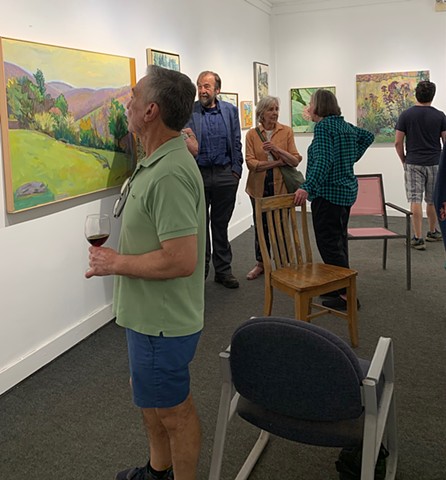 opening reception Photo: Deb Ruggerio