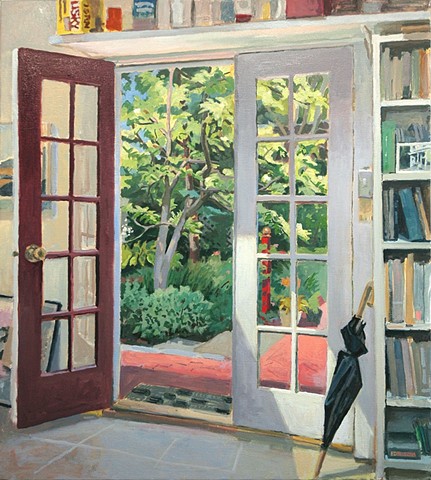 Studio Door to Garden by RK MILLS