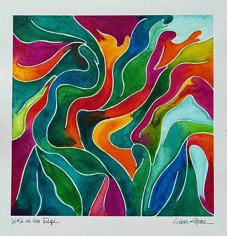 Walk on the Edge  by SARA STONE