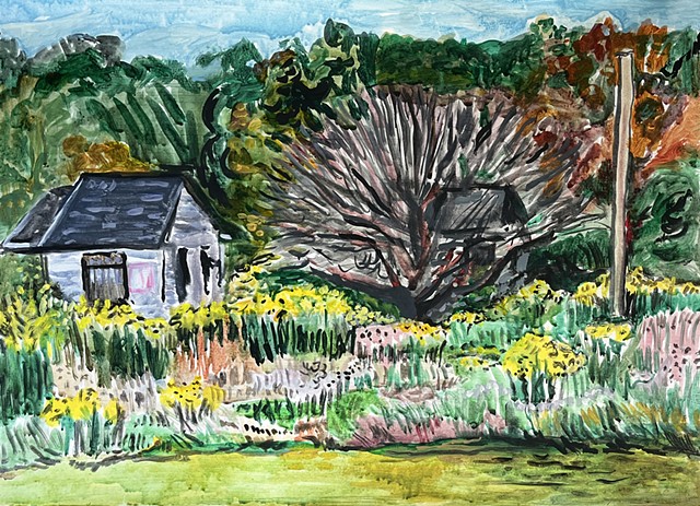 Dead Tree, Riser's Farm by GAIL FREUND