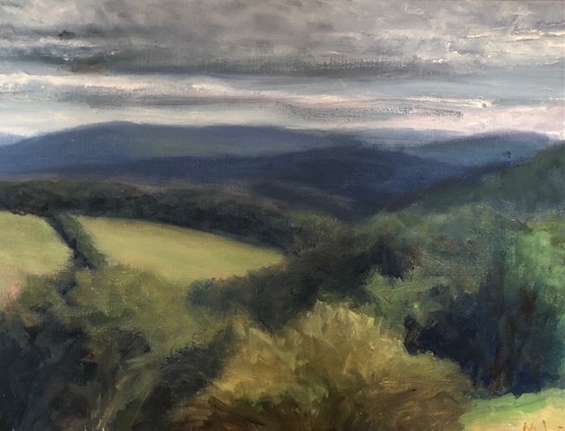Palmer Hill View by MARGARET LEVESON