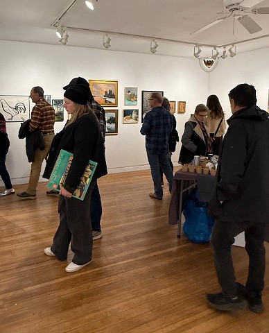 Reception photos by Deborah Ruggerio