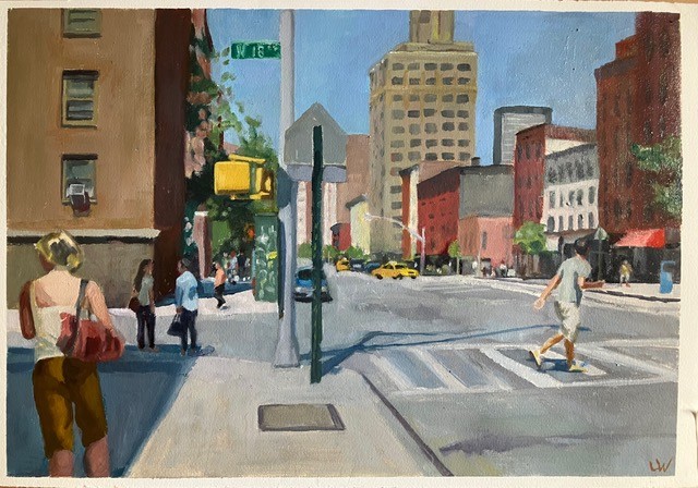 Corner, 16th Street by LYNN WODDS