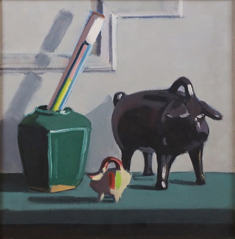 Still Life with Pigs by BEN HUBERMAN