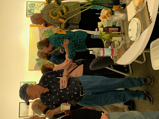 Richard Pantell, Bill Behnken, Gordie Levin, Ellie Amel, Tricia DeBartolome and Bob Goodman