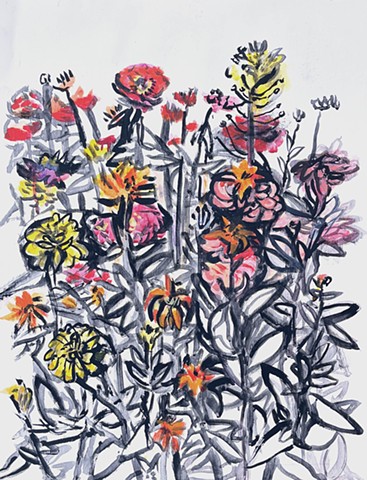 Michael's Garden by GAIL FREUND