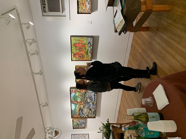 Opening reception. Photo: Deb Ruggerio