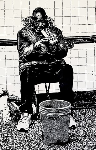 Busking with a Melodica by RON MACKLIN