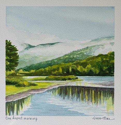 One August Morning  by SARA STONE