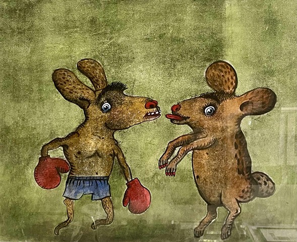 Boxers V   by GERDA van LEEUWEN