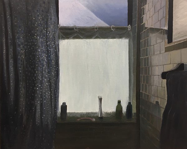 Shower Window by ROBERT BUCKWALTER