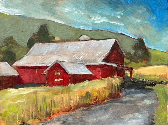 Barn in Roxbury by ROBERT AXELROD