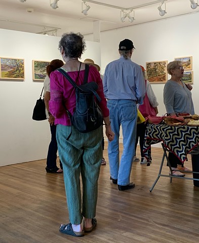 opening reception Photo: Deb Ruggerio