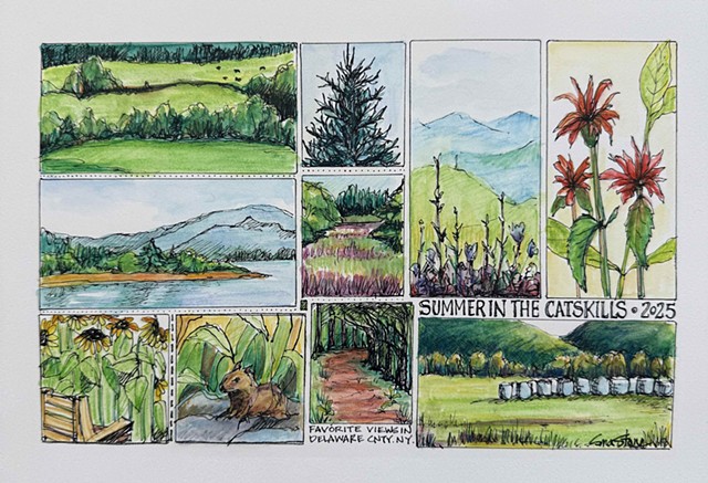 Summer in the Catskills by SARA STONE