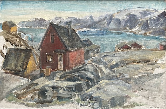 Near Ann's House, Uummannaq  by MARCIA CLARK
