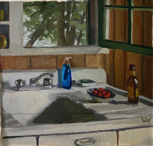Camp Kitchen Sink  by LYNN WOODS