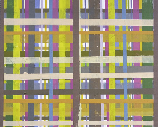 July Plaid 1  by SHEILA McMANUS