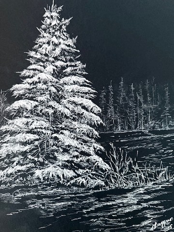 Snow Bliss by Deborah Ruggerio