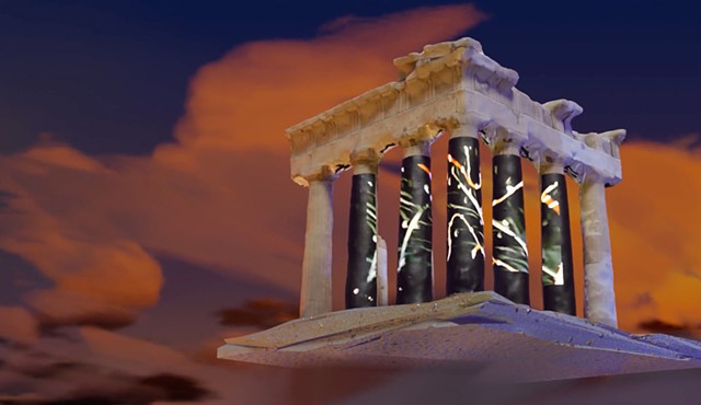 Virtual Videosculpture Sampler Video by JAMES NEVIN