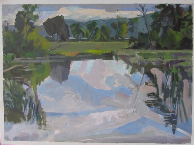 Kingston Lagoon by LYNN WOODS