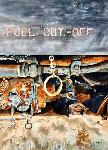 Train Fuel I by RON MACKLIN