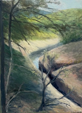 Along Upper Dry Brook by MARGARET LEVESON