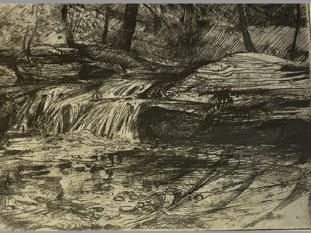 Small Falls  by ROBERT AXELROD