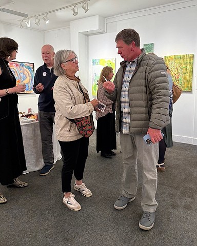 Opening reception. Photo: Deb Ruggerio