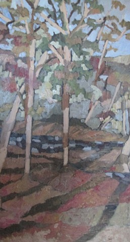Autumn in Bovina by VICTORIA A. SCOTT
