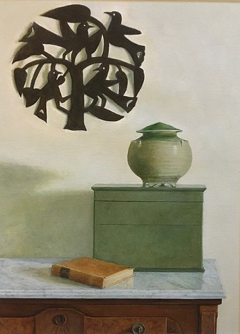 Green Box Still Life by JOSEPH REILLY