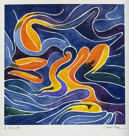 A Line Out  by SARA STONE