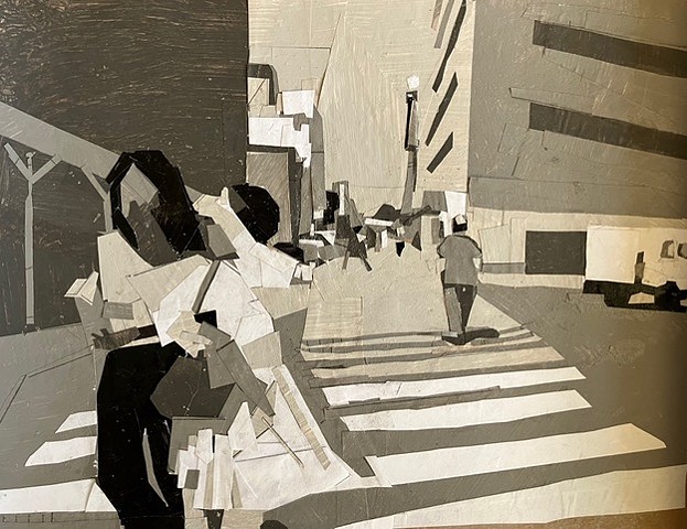 Two Women in Midtown by LYNN WODDS