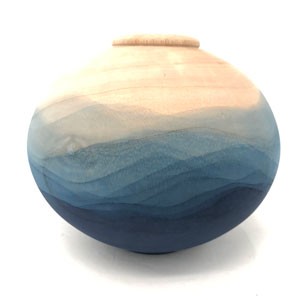 marri, wood, watercolour, 3D, wilderness, ink, drawing, woodturning, turned wood, hollowform, walpole, collaboration